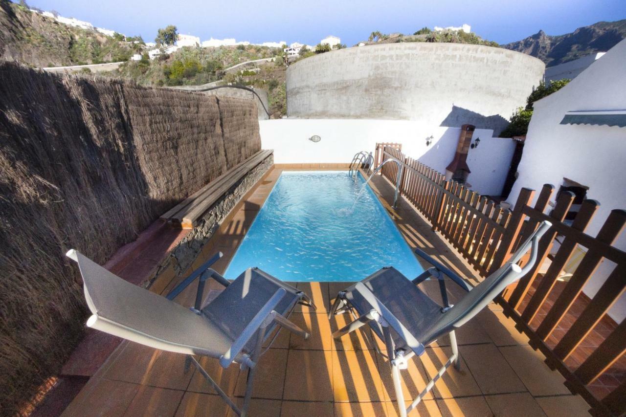 San Bartolomé Vivelorural Casa Tunte 1, Piscina Y Terrazaヴィラ エクステリア 写真